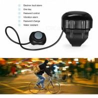 Sunding Cycling Bike Alert Bells Ring Loud, 3 Sound Electric Horn - Black