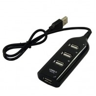 Power Bar Style USB 2.0 4-Port Hub (50-cm Cable)