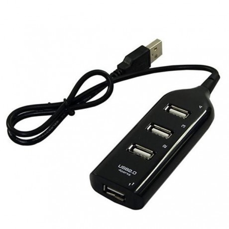 Power Bar Style USB 2.0 4-Port Hub (50-cm Cable)