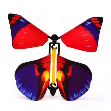 Magic Flying Butterfly Hand Transformation Magic Props Funny Surprise Prank Joke Mystical Trick Toys Random Color