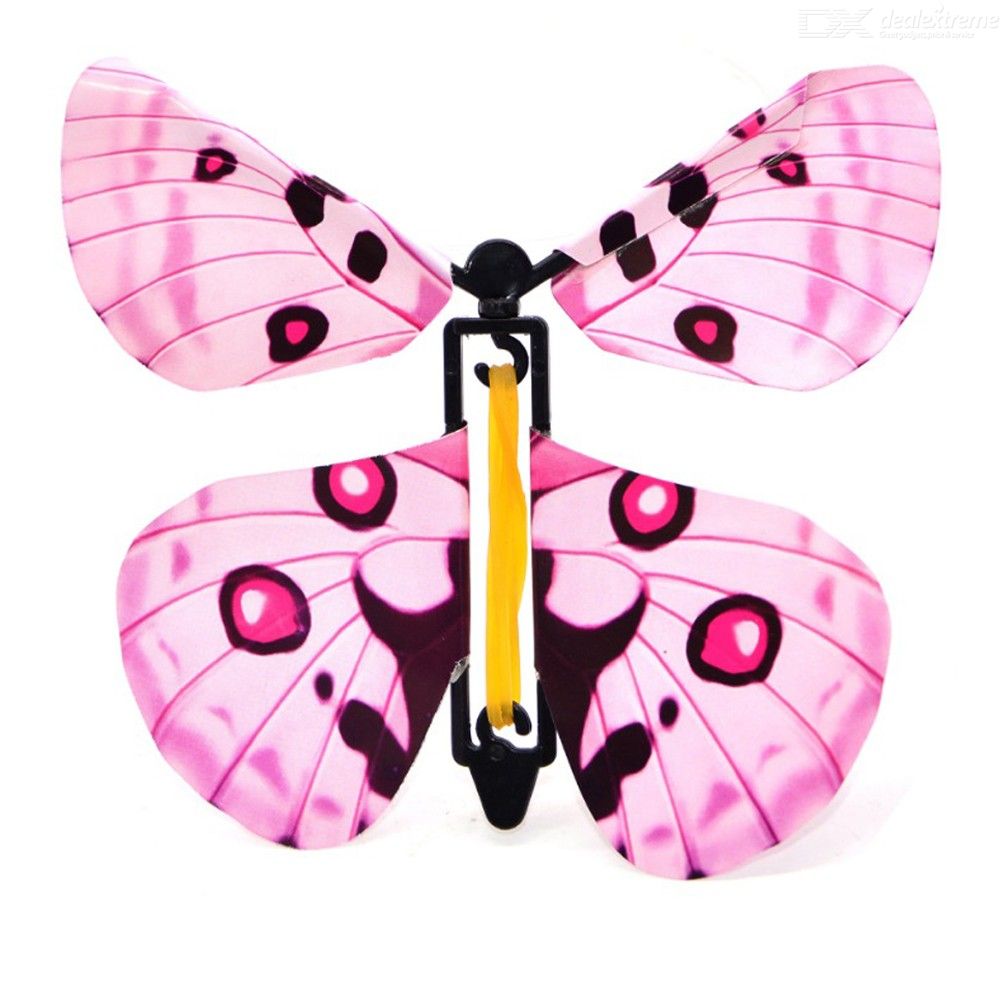 Magic Flying Butterfly Hand Transformation Magic Props Funny Surprise Prank Joke Mystical Trick Toys Random Color